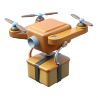 impressive rustic Drone with Attached Sensor Cutout png