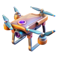 dramatic abstract Drone with Attached Thermal Imaging Camera Cutout genuine png