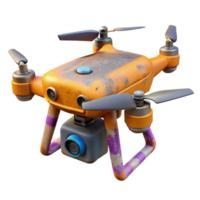 dramatic creative Drone with Attached Thermal Imaging Camera Cutout high resolution png