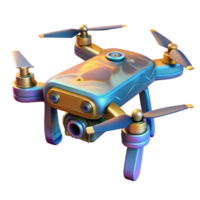 beautiful creative Drone with Attached Thermal Imaging Camera Cutout authentic png