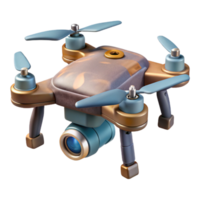 stunning rustic Drone with Camera Attached Cutout high resolution png