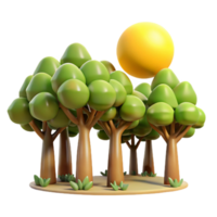 extraordinary creative Sunlight Through Trees Isolated high resolution png