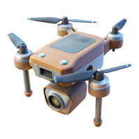 stunning modern Drone with Camera Capturing Panoramic View Isolated high resolution png