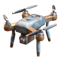 extraordinary contemporary Drone with High Resolution Camera Isolated original png