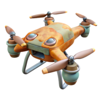 serene traditional Drone with Long Range Communication Transparent Background genuine png