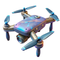 Drone with Night Vision Capabilities Isolated png