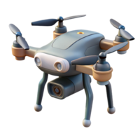 stunning modern Drone with Retractable Landing Gear authentic png