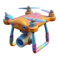 dramatic classic Drone with Thermal Imaging Camera Cutout authentic png