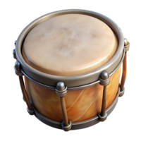 extraordinary minimalist Drum Head Plastic Surface Isolated Cutout with Realistic Texture detailed png
