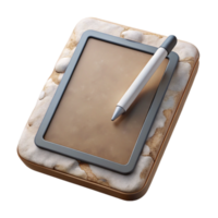 extraordinary creative Tablet with Stylus Isolated Element high resolution png
