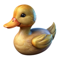 stunning modern Duckling Swimming Isolated Element high resolution png