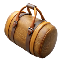 extraordinary rustic Duffle Bag with Shoulder Strap Transparent Background original png