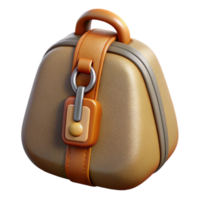 elegant classic Duffle Bag Zipper Pull Detail Close Up Cutout exclusive png