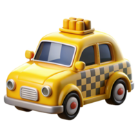 extraordinary rustic Taxi Cab Yellow Checkered Pattern Isolated Background high resolution png
