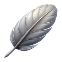 extraordinary modern Duster Feather Soft Gray Cutout high quality png