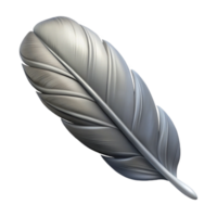 stunning modern Duster Feather Soft Gray Cutout high resolution png