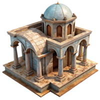 dramatic abstract D Virtual Architecture Model Transparent Background exclusive png