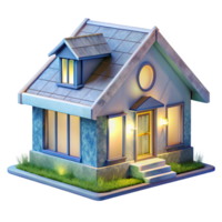 serene rustic D Virtual Home Design Transparent Background premium png