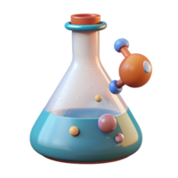 beautiful vintage D Virtual Science Experiment Transparent Background high resolution png