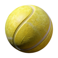 wonderful rustic Tennis Ball Yellow Fuzzy Isolated Element high resolution png