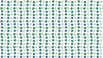 Pattern of Geometric Shapes with Circular and Polygonal Motifs. Abstract background. vector