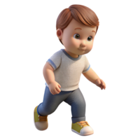 impressive rustic Toddler Taking First Steps Side Angle Isolated high resolution png
