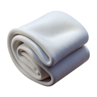 impressive rustic Towel Folded Soft White Isolated high resolution png