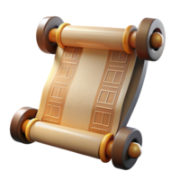 wonderful classic Egyptian Papyrus Scroll Hieroglyphic Writing Transparent Bg original png