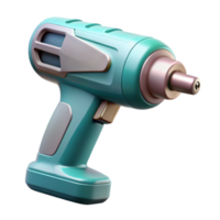extraordinary abstract Electric Drill Side View Cutout with Cord Isolated original png