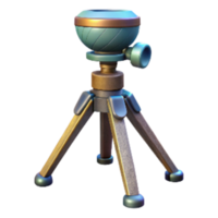 vibrant classic Tripod Adjustable Height Isolated professional png