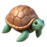 wonderful vintage Turtle Isolated with Shell Detail exclusive png