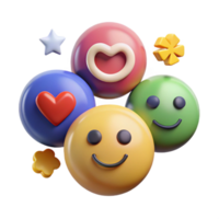 extraordinary minimalist Emotional Well Being Icons Set Positive Symbols Isolated professional png