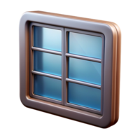 extraordinary rustic Energy Efficient Windows Close Up Transparent Background png