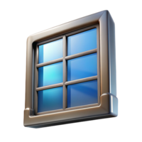 stunning traditional Energy Efficient Windows Close Up Transparent Background professional png