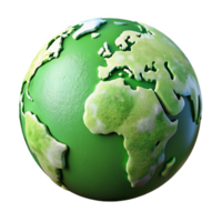 extraordinary modern Environmental Protection Green Globe Isolated high resolution png
