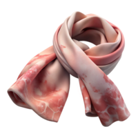 serene modern Faded Silk Scarf Restoration Process Cutout high resolution png