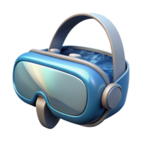extraordinary artistic Virtual Reality Headset Front View Isolated Element authentic png