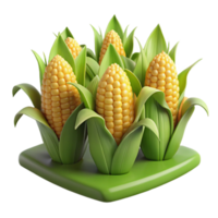 dramatic modern Field of Corn Transparent Background authentic png