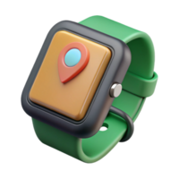 beautiful minimalist Fitness Tracker Screen Display Visible Cutout detailed png