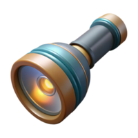 stunning abstract Flashlight with Zoom Feature Isolated original png