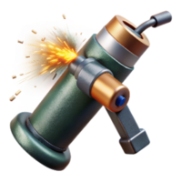 vibrant rustic Welding Torch with Sparks Isolated exclusive png