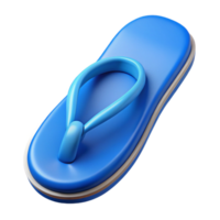 impressive abstract Flip Flops Blue Rubber Top View Cutout original png