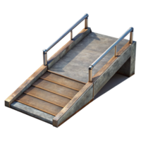 magnificent modern Floating Dock Access Ramp Cutout with Non Slip Surface detailed png