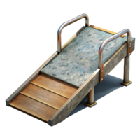 extraordinary abstract Floating Dock Access Ramp Cutout with Non Slip Surface detailed png