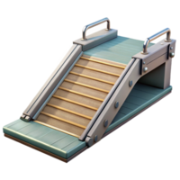dramatic creative Floating Dock Access Ramp Cutout with Non Slip Surface high quality png