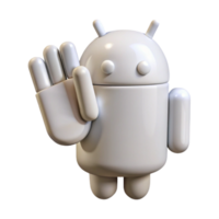 impressive rustic White Android Hand Gesture Icon Transparent Background high quality png