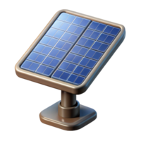 elegant modern Floating Solar Panel Mounting Bracket Transparent Background with Adjustable Angle png