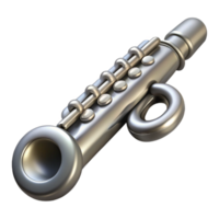 stunning abstract Flute Keys Silver Plated Mechanism Detail Cutout high resolution png
