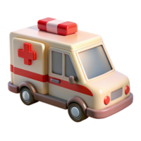 impressive abstract Flying Ambulance Side View Cutout on Transparent Background high resolution png