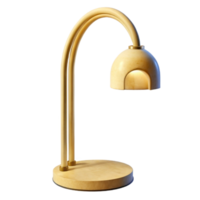 extraordinary artistic White Floor Lamp with Arc Design Cutout genuine png